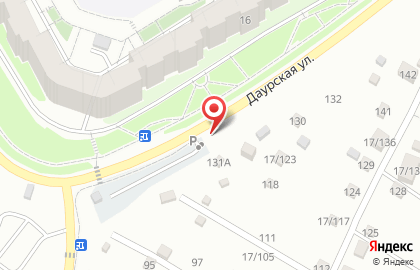 Автостоянка в Красноярске на карте