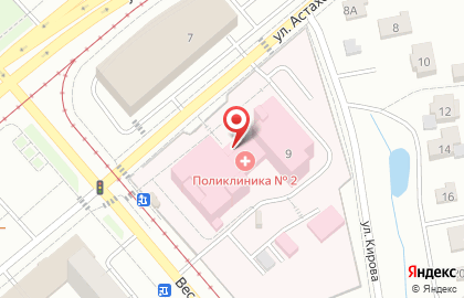 Государственная аптека Мособлмедсервис на улице Астахова на карте
