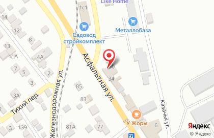 Кафе Между булочек на карте