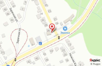 Компания Эврика в Центральном районе на карте
