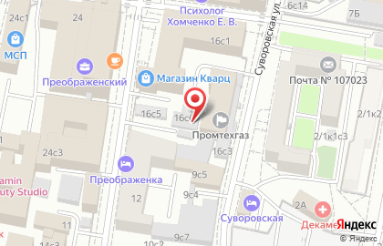 ООО Климат-Сервис на Суворовской площади на карте