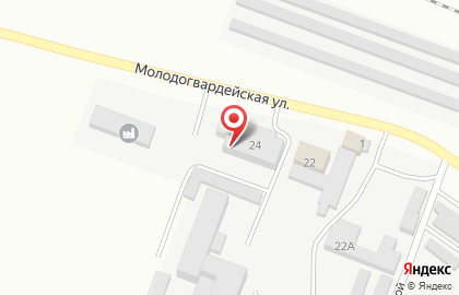 Группа компаний Континент на Молодогвардейской улице на карте