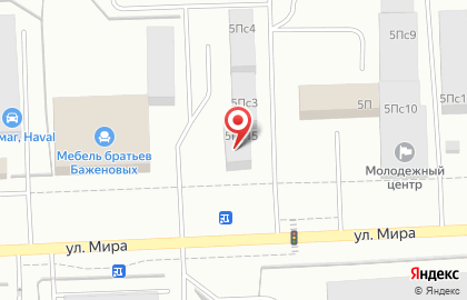 Автошкола Профи в Ханты-Мансийске на карте