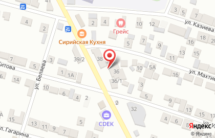 Продуктовый магазин в Махачкале на карте