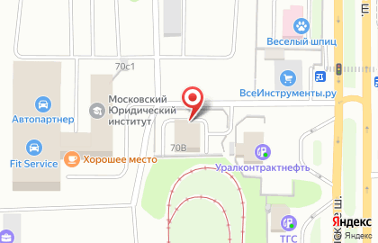 Служба эвакуации и аварийных комиссаров Аварком на Черноисточинском шоссе на карте