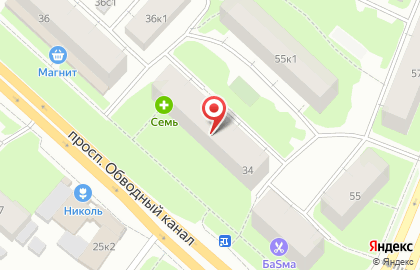 Компания по аренде квартир посуточно в Архангельске на карте