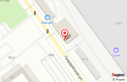 Многофункциональный центр государственных и муниципальных услуг Мои документы на Гвардейской улице на карте