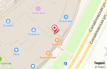 Банкомат Райффайзенбанк на улице Энтузиастов на карте