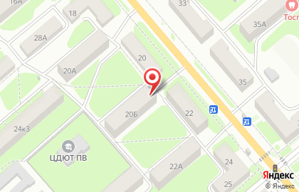 Парикмахерская ЗавитОК в Пролетарском районе на карте