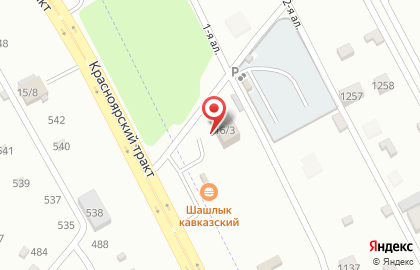 Хостел Лес Инн на карте