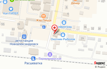 Фирменный магазин Ермолино на Маршала Жукова на карте