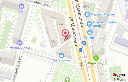 Кафе-столовая Советская на карте