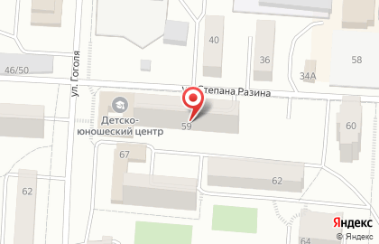 Территориальный фонд обязательного медицинского страхования на Степана Разина на карте
