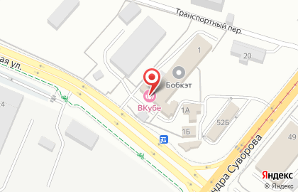 Мастерская по изготовлению памятников на Транспортной улице на карте