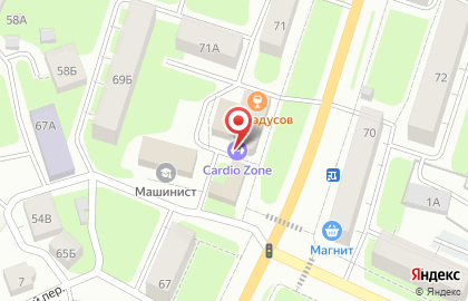 Квесты в реальности Zone X на улице Чернышевского на карте