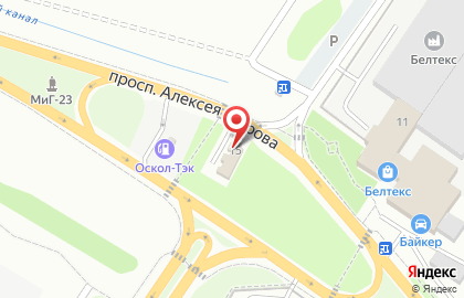 Магазин автоэмалей Challenger в Старом Осколе на карте