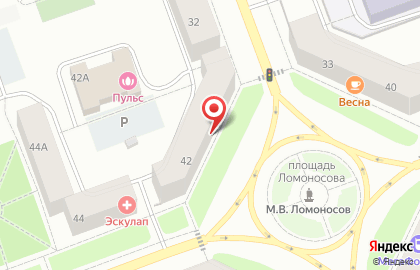 Магазин ковров и паласов на проспекте Ленина на карте
