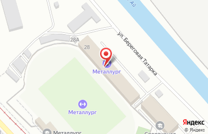 Гостиничный комплекс Металлург в Челябинске на карте