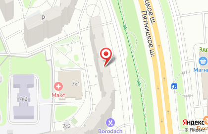 Отдел социальной защиты населения района Митино на карте