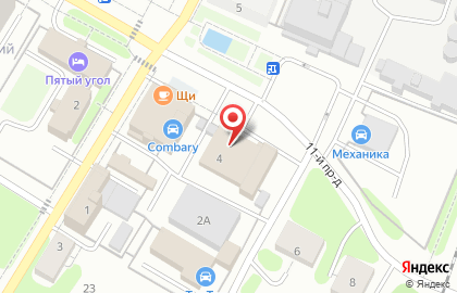 Компания Центр Кровли в 11-м проезде на карте