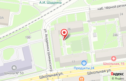 Металл-сервис на Школьной улице на карте