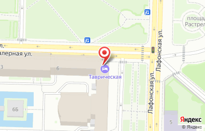 Гостиница и бизнес-отель Таврическая в Центральном районе на карте