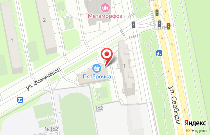 Ремонтная мастерская Talantmaster на улице Фомичёвой на карте