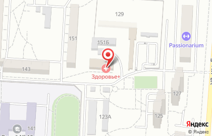 Негосударственное медицинское частное учреждение Здоровье+ в Кировском районе на карте