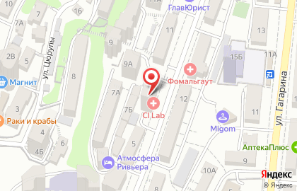 Продовольственный магазин на Красноармейской улице на карте