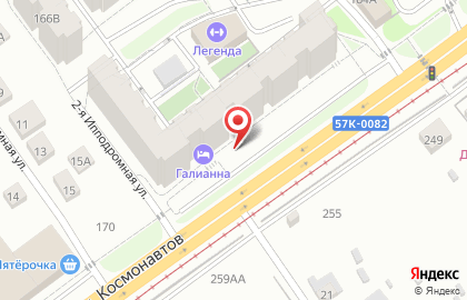 МС в Дзержинском районе на карте