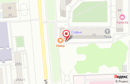 Кафе Ника в Салавате на карте