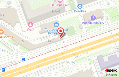 Автосалон АвтоЛидер в Москве на карте