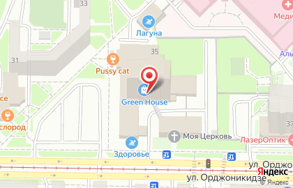 Экспресс-кофейня Coffee Like на улице Орджоникидзе на карте
