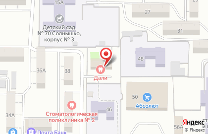 АК БайкалБанк в Октябрьском районе на карте