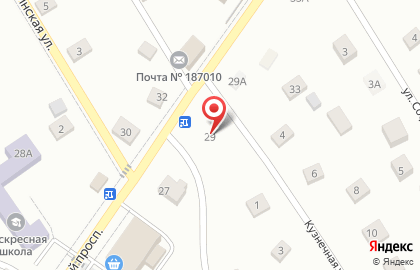 Магазин мяса на Советском проспекте, 29 на карте