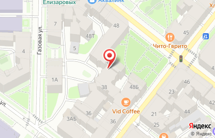 Pizza на Чкаловском проспекте на карте