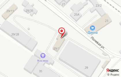 Автомойка На Полевой на карте