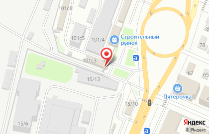 ОАО Банкомат, Банк УРАЛСИБ на Кромской улице на карте