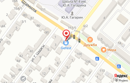 Торговый дом Gefest в Буйнакске на карте