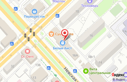 Кавказская Пленница на Невской улице на карте