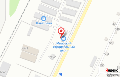 Миасский Строительный Двор на карте