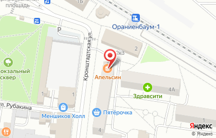 Ломбард Городской Ломбард Санис на Кронштадтской улице на карте