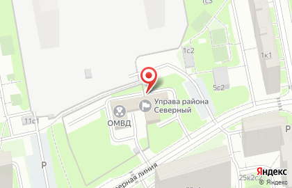 Территориальная избирательная комиссия района Северный на карте