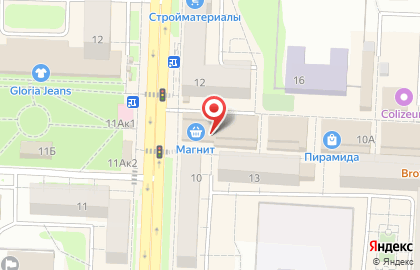Торговый центр Пирамида в Балашихе на карте