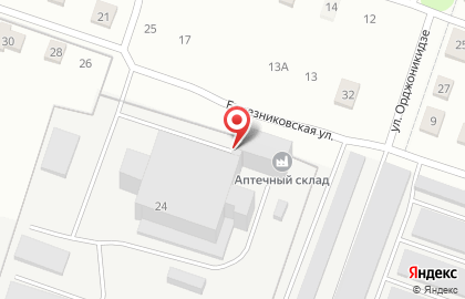 Аптечный Склад в Кирове на карте