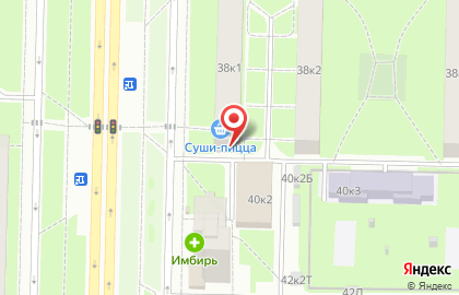 Булочные Ф. Вольчека на Новоизмайловском проспекте на карте