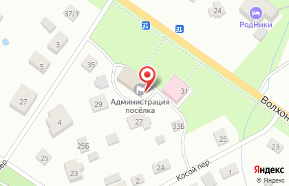 Центральная районная библиотека им. Д.Н. Мамина-Сибиряка на Волхонском шоссе на карте