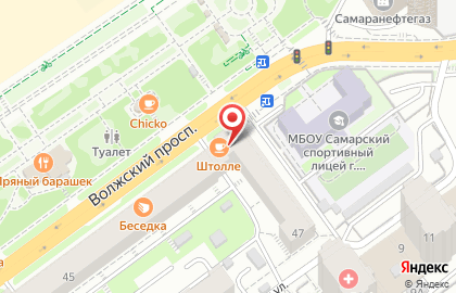 Кафе-пирогов Штолле на Волжском проспекте на карте