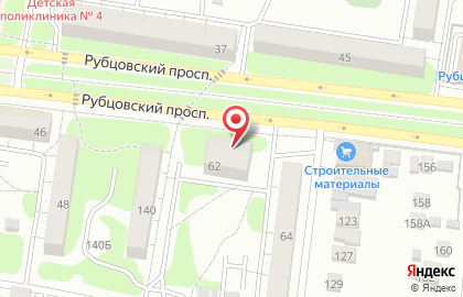 Управление социальной защиты населения по г. Рубцовску и Рубцовскому району в Рубцовске на карте