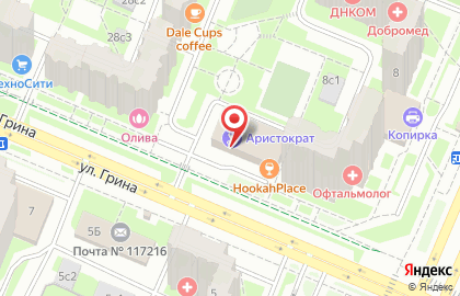 Супермаркет Billa в Москве на карте